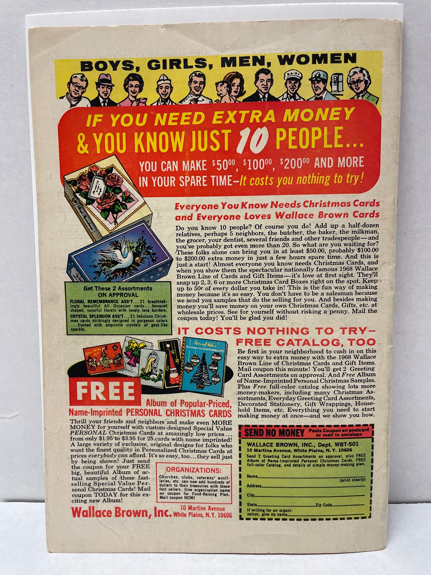 THE X-MEN #48 FINE+/VF (1968, MARVEL SILVER AGE) 1st COMPUTO APPEARANCE!