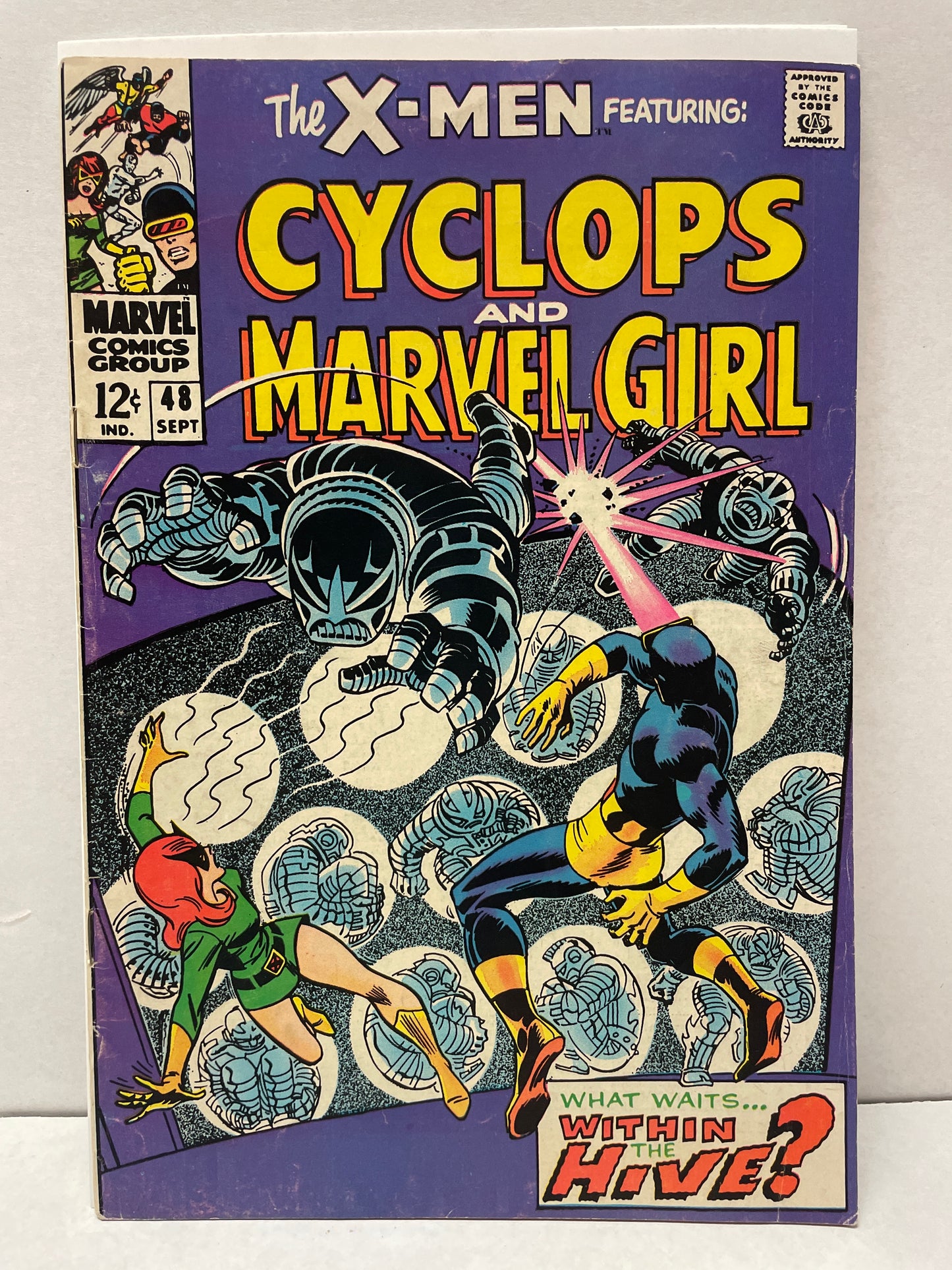 THE X-MEN #48 FINE+/VF (1968, MARVEL SILVER AGE) 1st COMPUTO APPEARANCE!