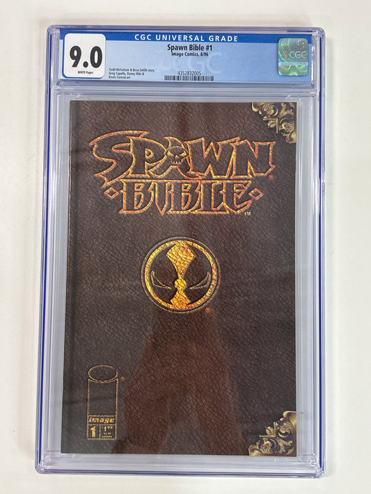 IMAGE COMICS SPAWN BIBLE #1 CGC 9.0