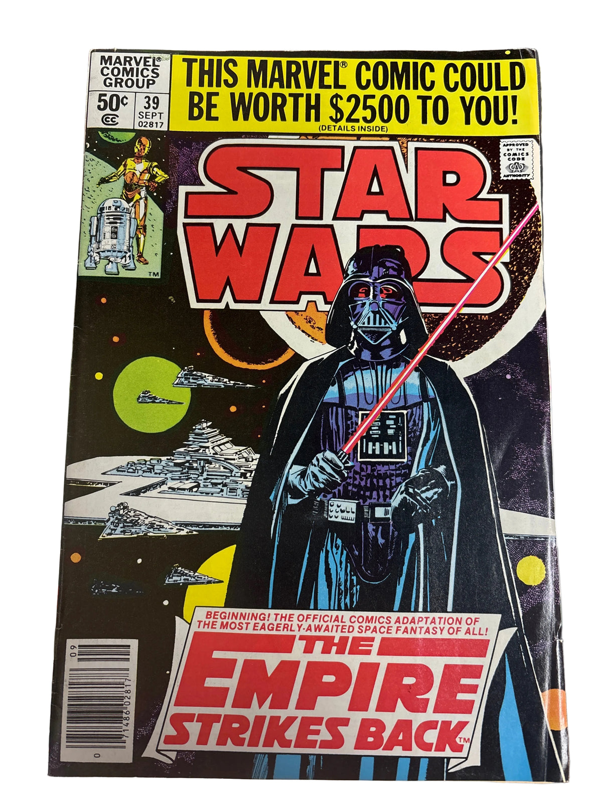 MARVEL STAR WARS THE EMPIRE STRIKES BACK #39