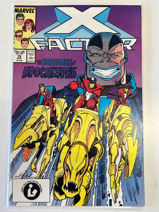 MARVEL COMICS X-FACTOR #19 (1997) 1 ST COVER APPEARANCE OF HORSEMEN OF APOCALYPSE