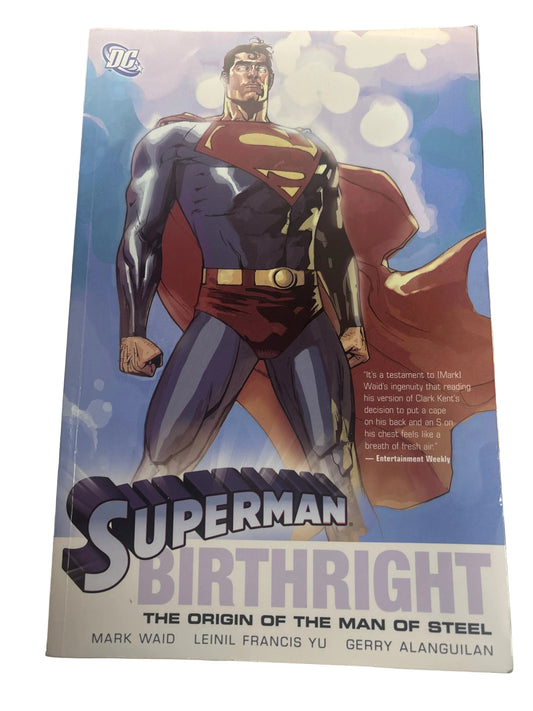 DC SUPERMAN BIRTHRIGHT THE ORGIN OF THE MAN OF STEEL SOFTCOVER