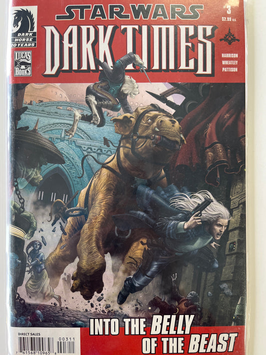 STAR WARS DARK TIMES INTO THE BELLY OF THE BEAST #3