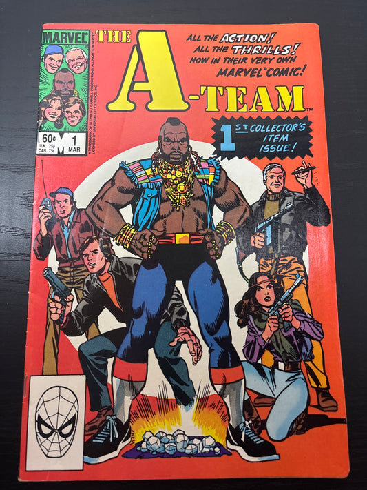MARVEL THE A TEAM #1 1ST COLLECTEORS ITEM ISSUE