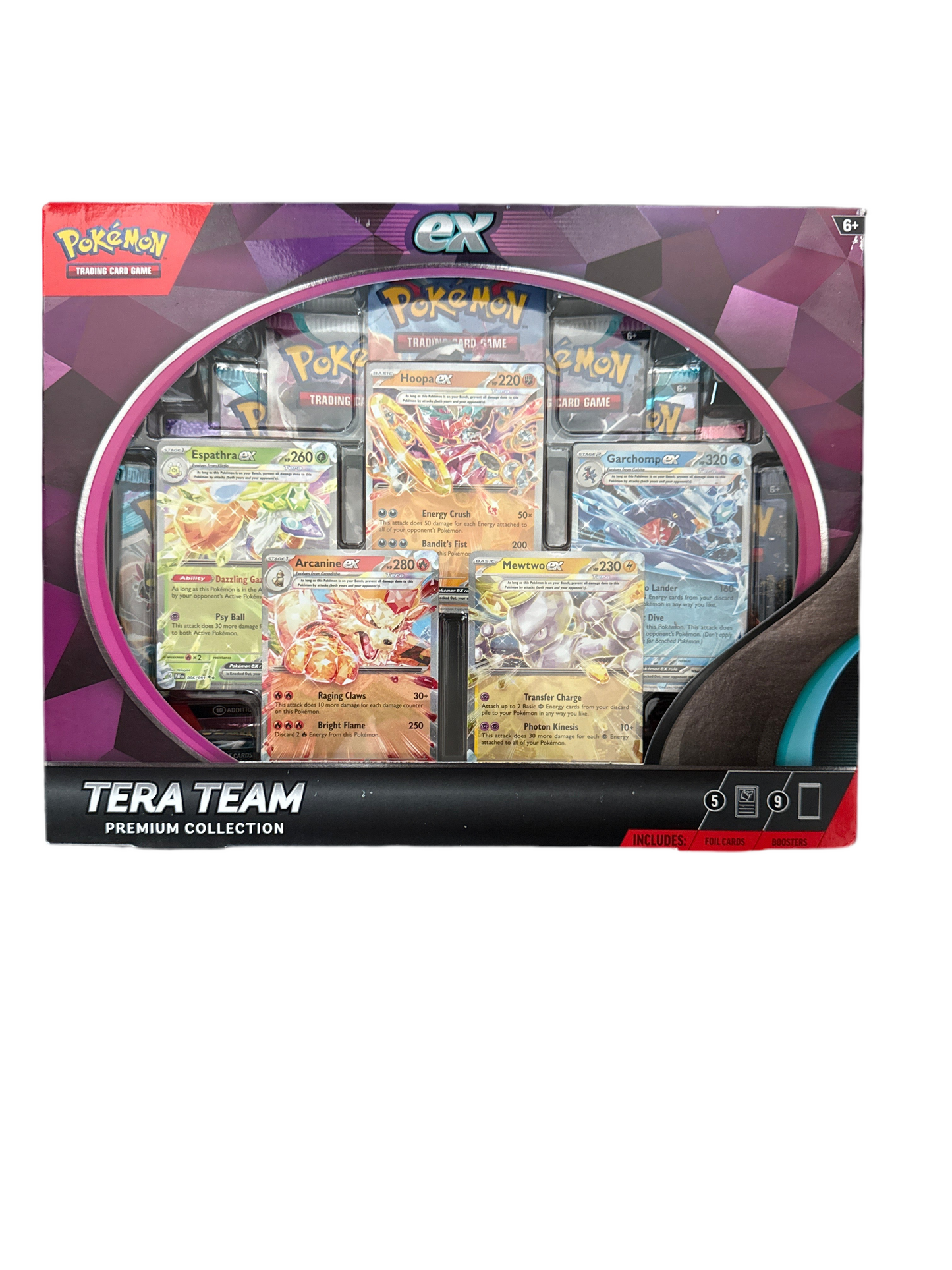 POKEMON TCG 2025 POKEMON TERA TEAM PREMIUM COLLECTION BOX