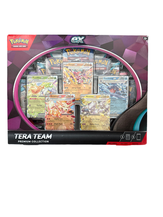 POKEMON TCG 2025 POKEMON TERA TEAM PREMIUM COLLECTION BOX