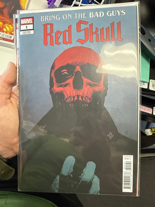 MARVEL COMICS BRING ON THE BAD GUYS RED SKULL