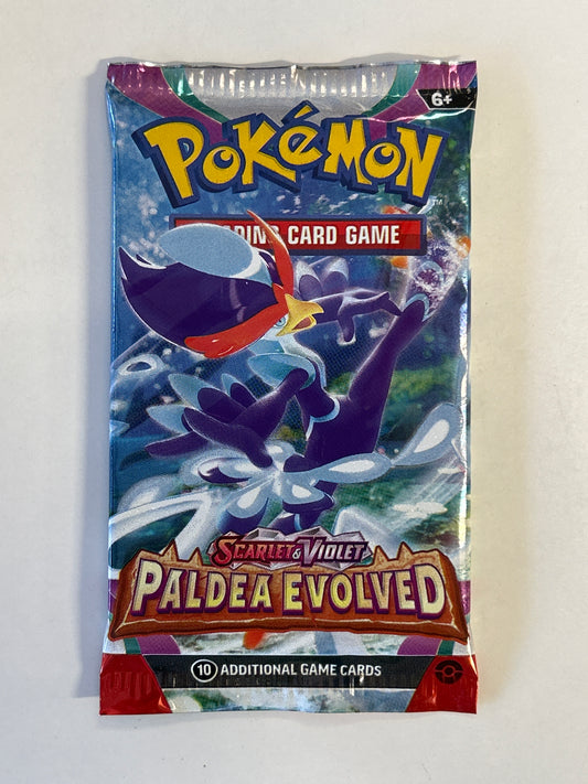 POKEMON TCG SCARLET & VIOLET PALDEA EVOLVED BOOSTER PACK