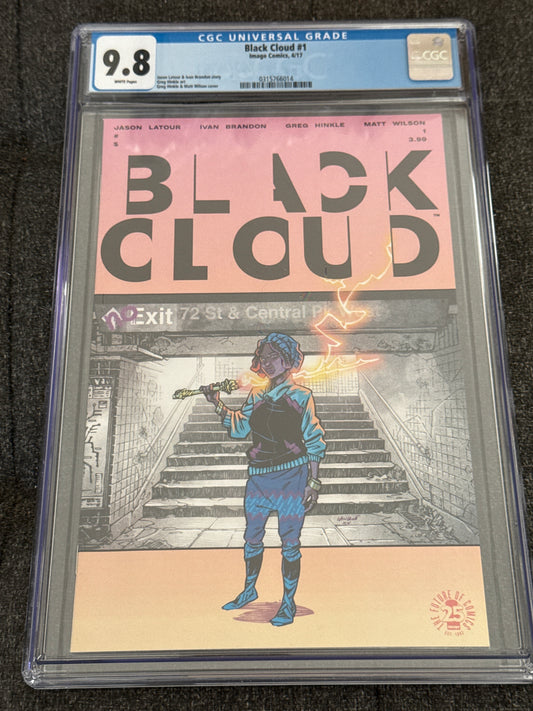 IMAGE COMICS BLACK CLOUD #1 CGC 9.8