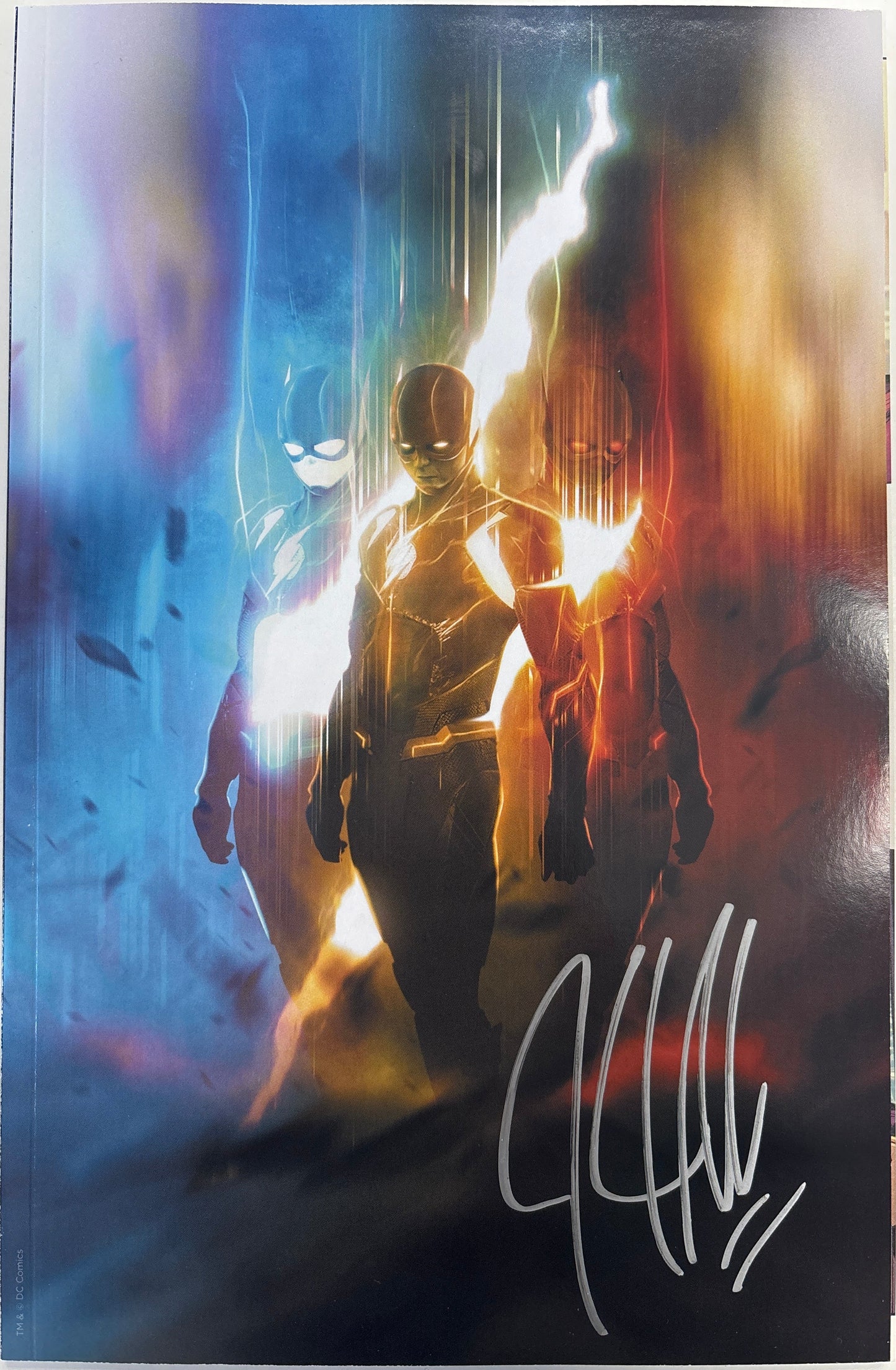 DC COMICS THE FLASH #750 SIGNED BY JOSHUA WILLIAMSON WITH CERTIFICATE OF AUTHENTICITY