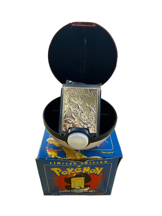 POKEMON 23KT GOLD-PLATED CARD CHARIZARD BURGER KING