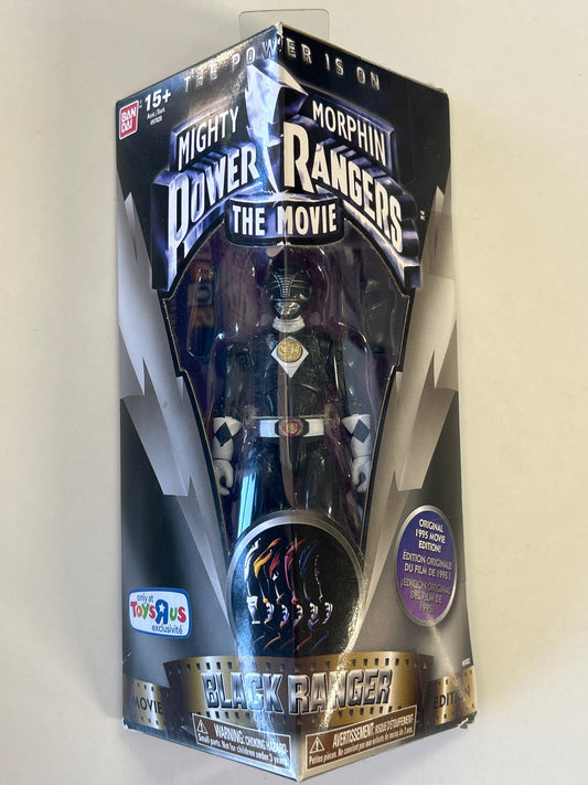 BANDAI POWER RANGERS THE MOVIE LEGACY BLACK RANGER 5 INCH FIGURE SEALED BOX