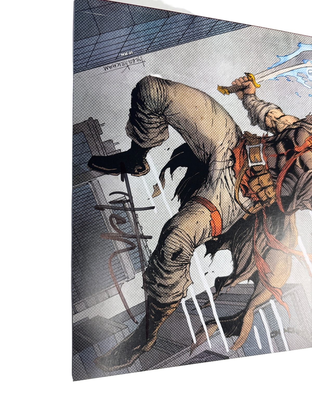 FINAL BOSS #1 SIGNED BY TYLER KIRKHAM WITH CERTIFICATE OF AUTHENTICITY