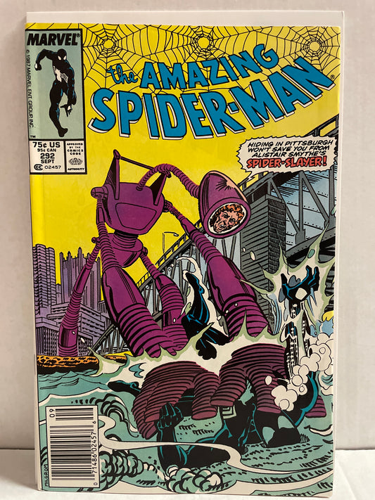 THE AMAZING SPIDER-MAN #292 NM+/MINT GEM!!! (1987 VHTF MARVEL MARK JEWELERS VARIANT KEY COMIC) MJ SAYS “YASSS” TO PETER’S MARRIAGE PROPOSAL!! CGC ME 💎
