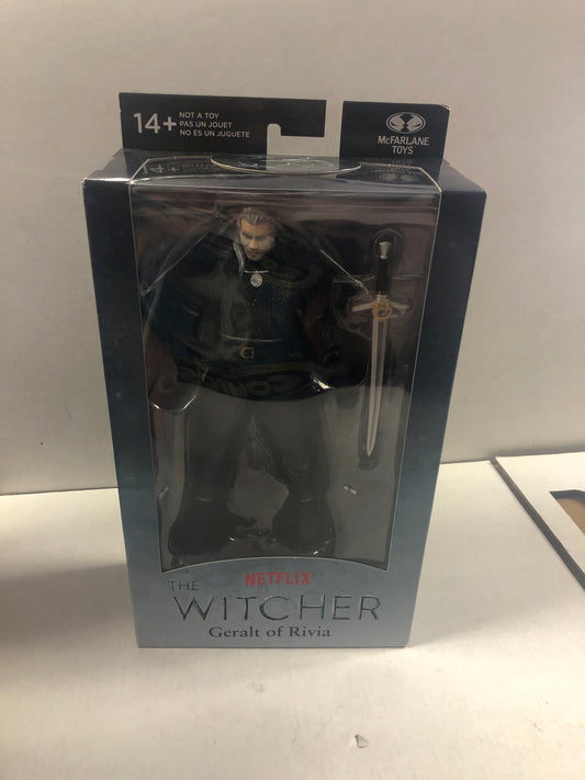 THE WITCHER - GERALT OF RIVIA FIGURE,  MCFARLANE TOYS (GREAT CONDITION!, NIB 2021) BRAND NEW IN BOX!