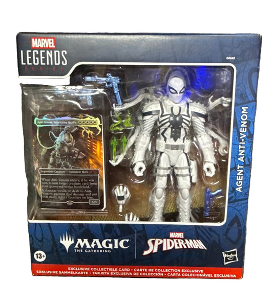 Marvel Legends Agent Anti-Venom Magic The Gathering MTG New In Box with Card!!!