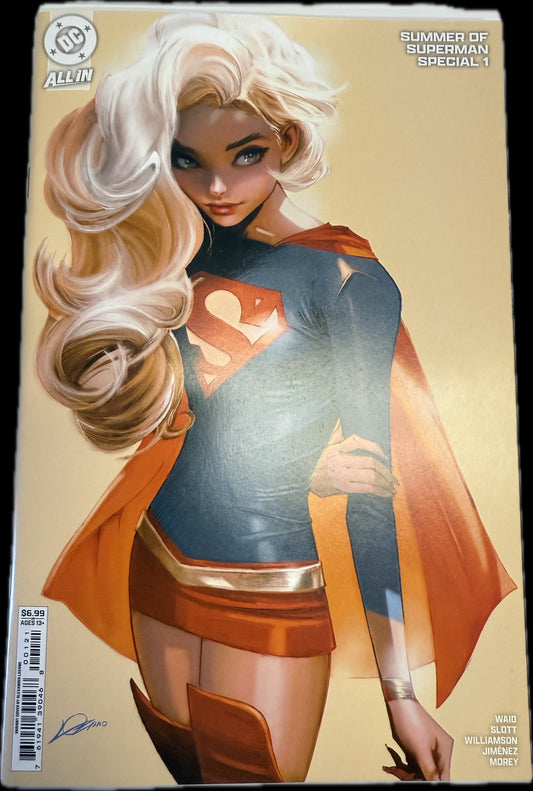 SUMMER OF SUPERMAN SPECIAL#1(ONE SHOT) CVR C CARD STOCK VAR supergirl
