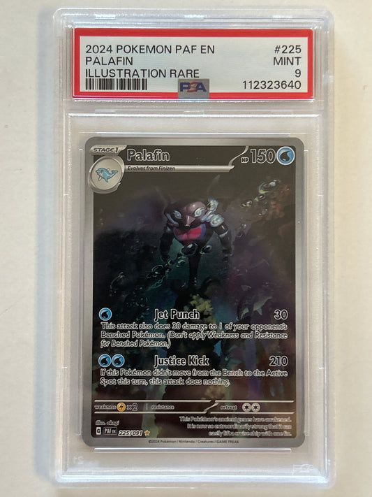 POKEMON TCG PALAFIN 225/091 (2024) PSA MINT 9