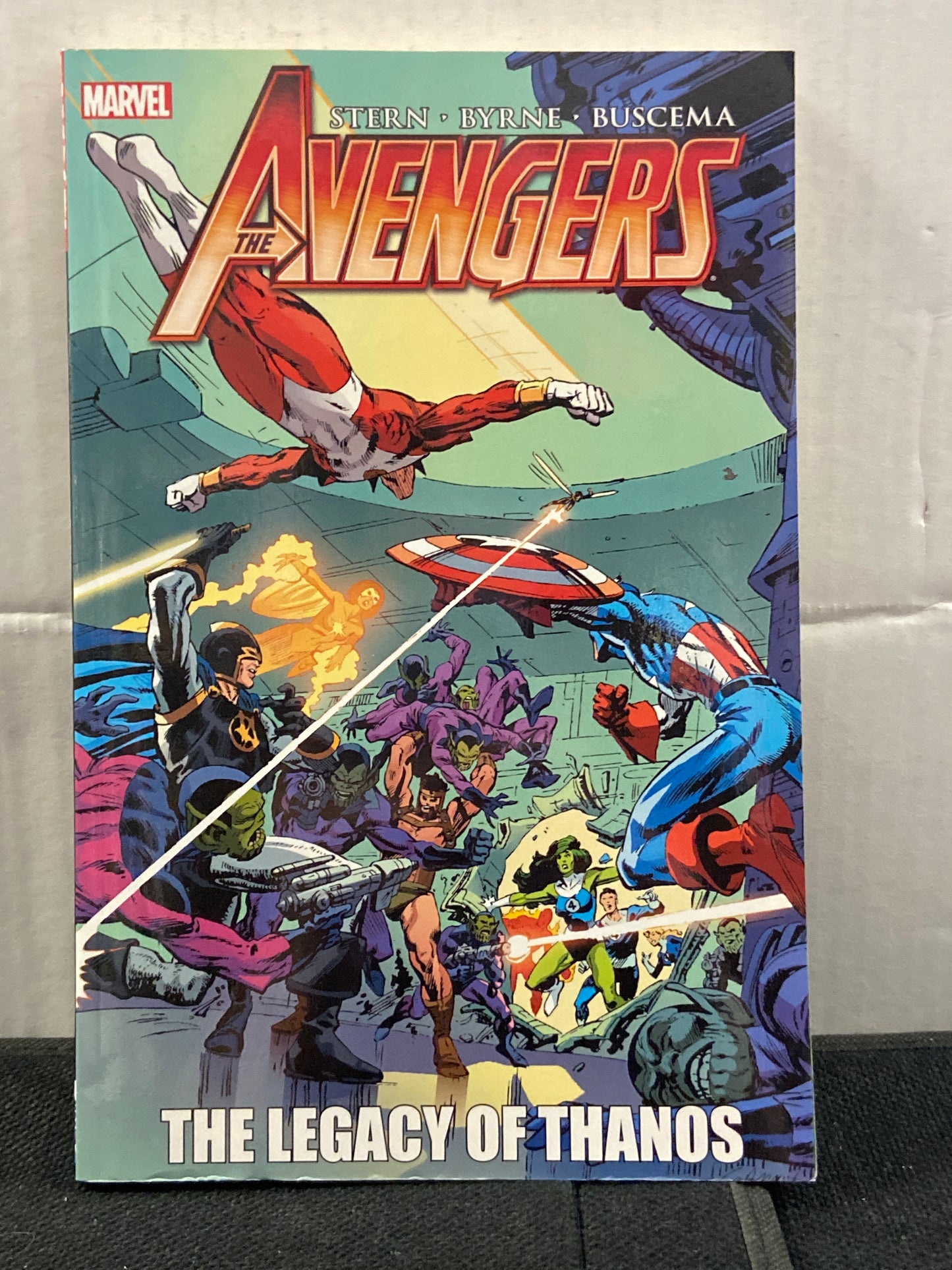 MARVEL COMICS THE AVENGERS THE LEGACY OF THANOS