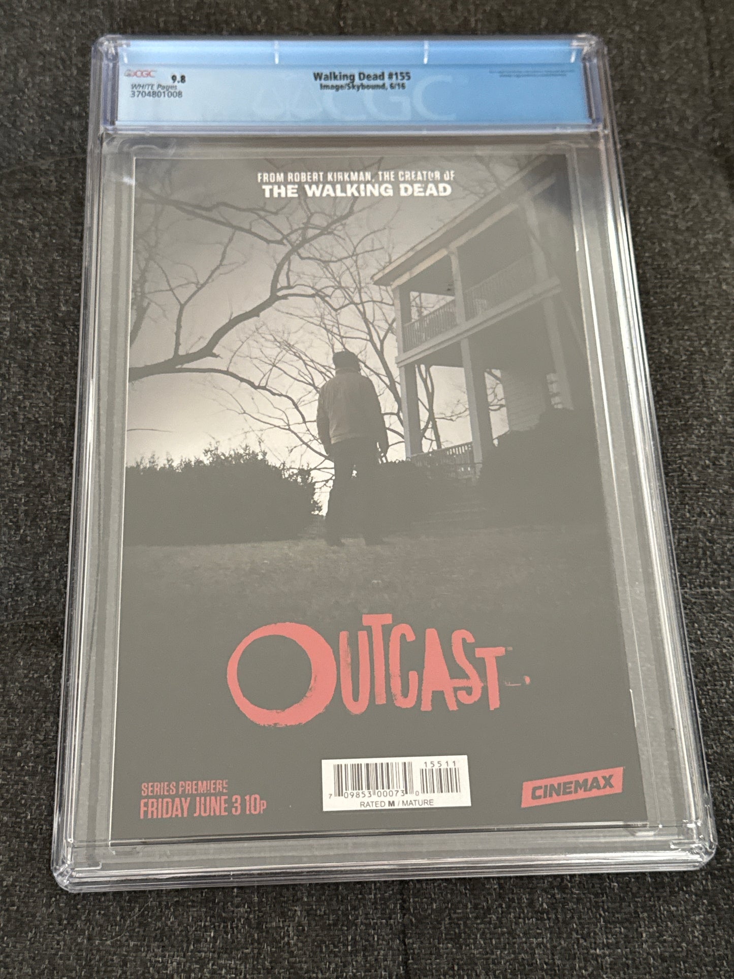 IMAGE COMICS WALKING DEAD #155 CGC 9.8