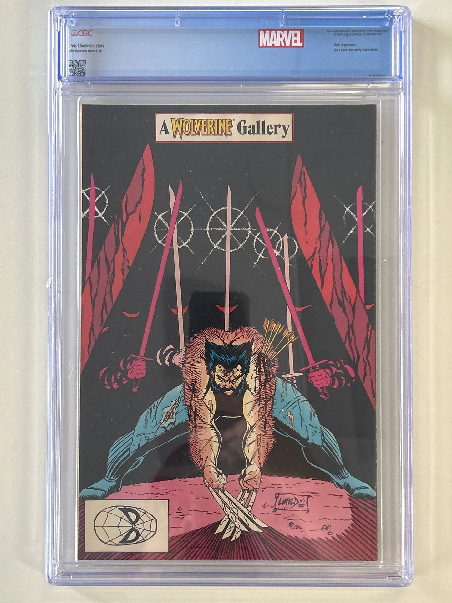 MARVEL COMICS WOLVERINE #8 CGC 9.8 WITH CUSTOM LABEL