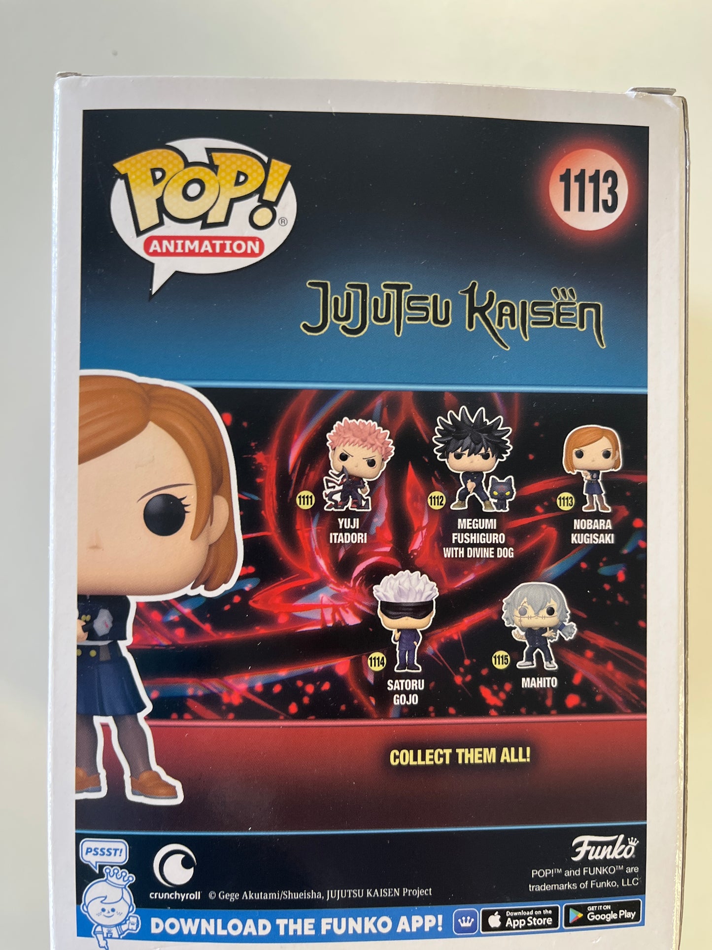FUNKO POP ANIMATION JUJUTSU KAISEN #1113 NOBARA KUGISAKI