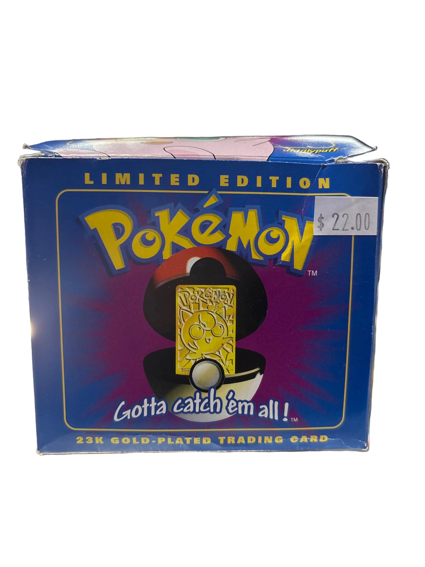 POKEMON 23K GOLD PLATED TRADING CARD JIGGLY PUFF – One Of Us Comics