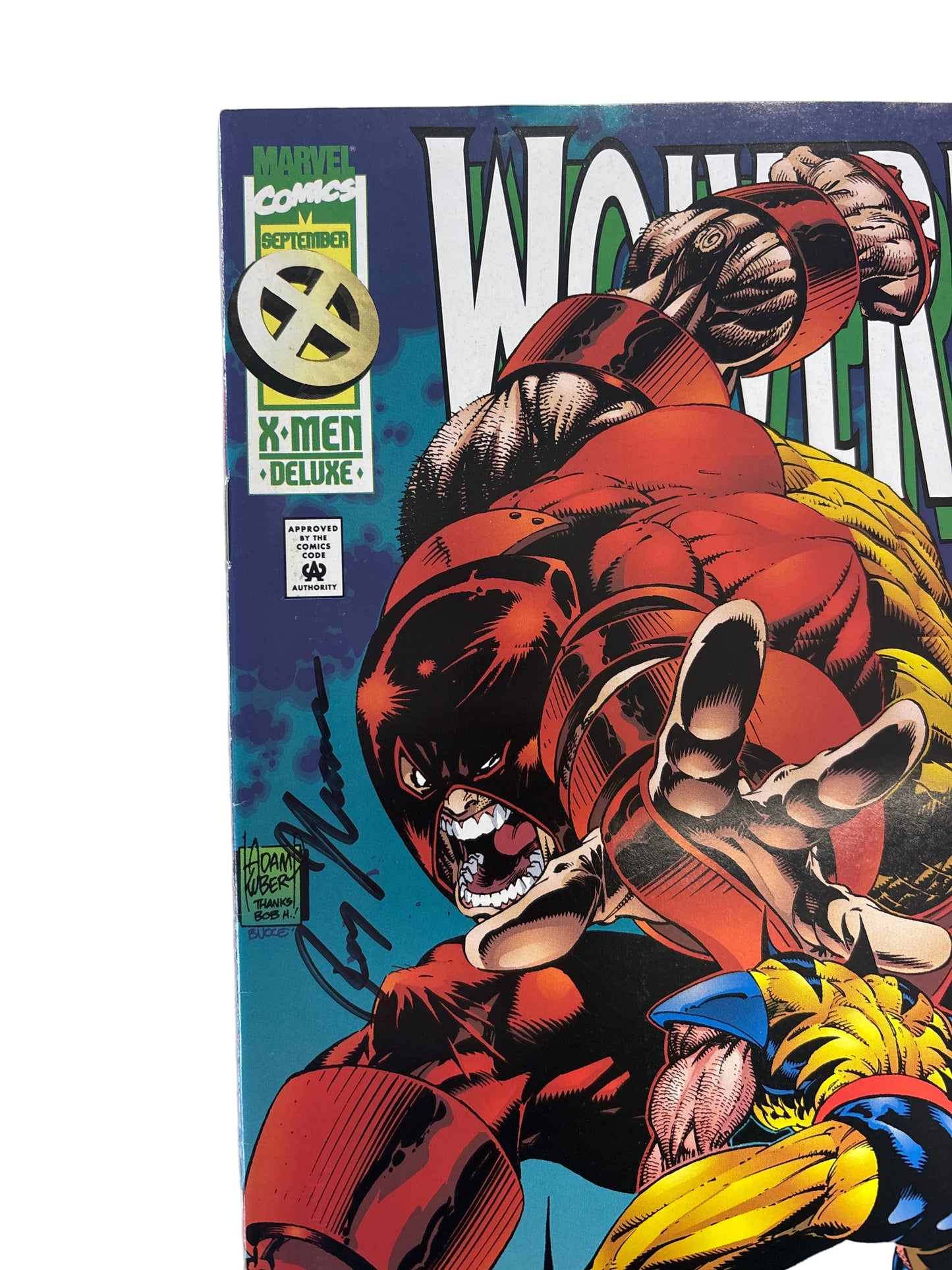 MARVEL COMICS WOLVERINE #93 SIGNED BY ROY THOMAS WITH CERTIFICATE OF AUTHENTICITY