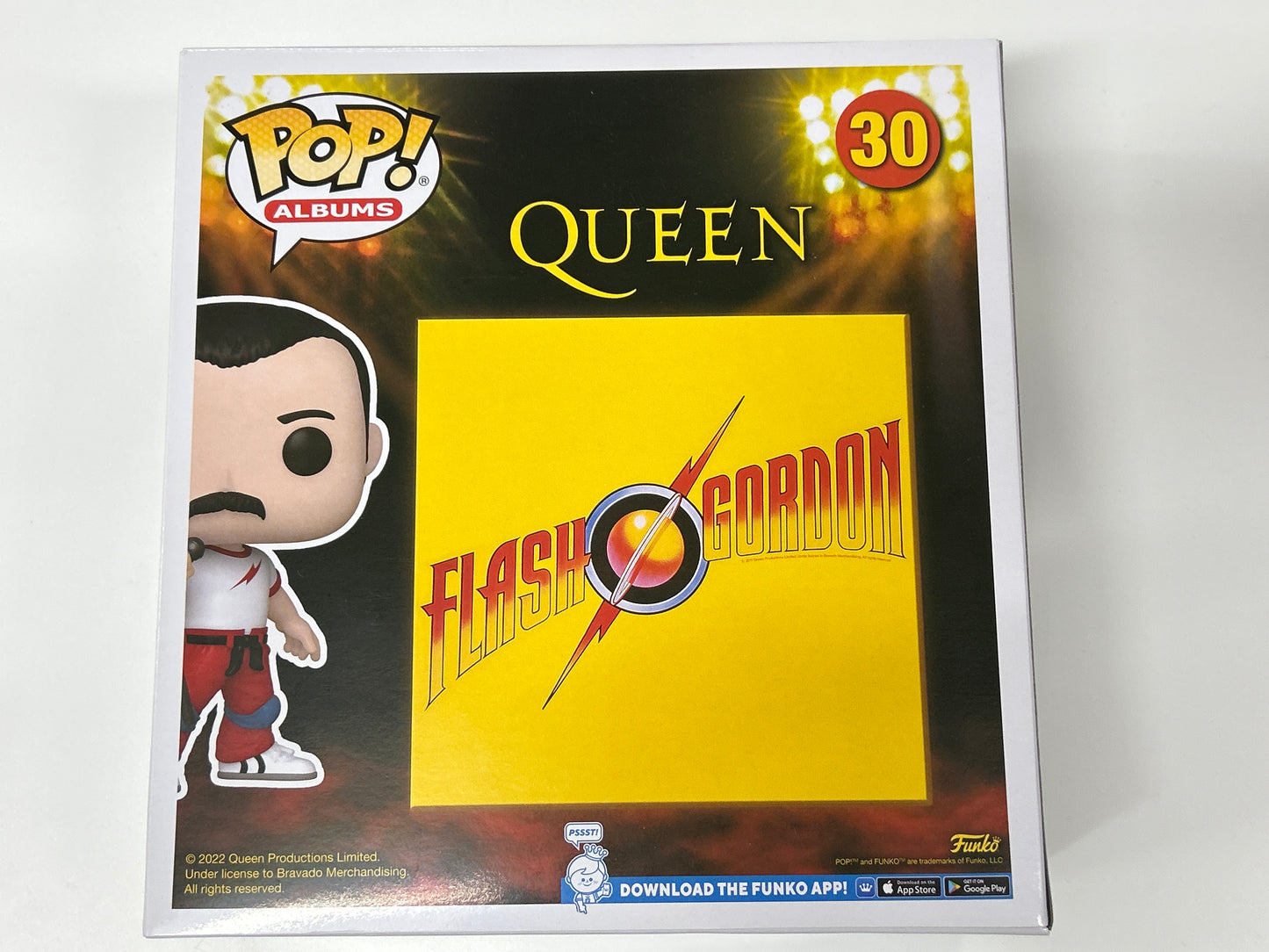 FUNKO POP QUEEN FREDDIE MERCURY (FLASH GORDON) GREAT CONDITION