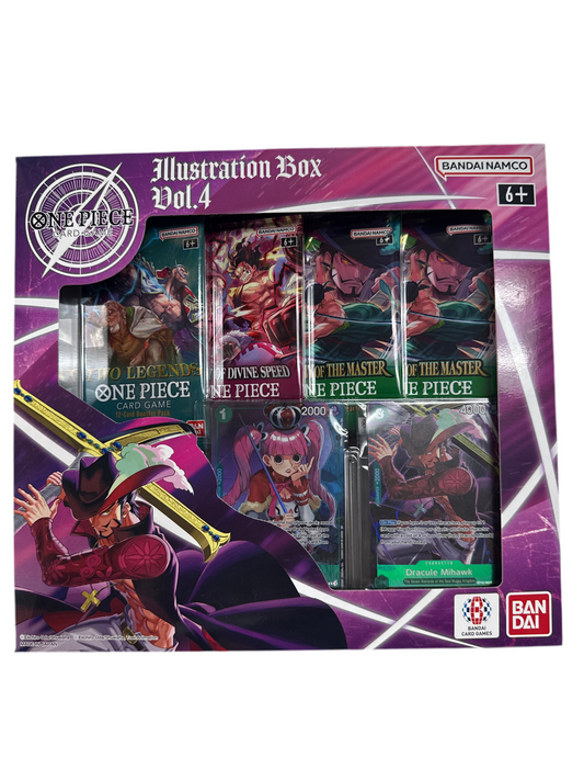 ONE PIECE CARD GAME ILLUSTRATION BOX VOL 4 BANDAI NAMCO
