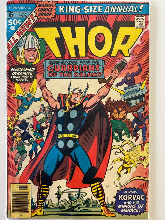 THOR SIDE-BY-SIDE THE GUARDIANS OF THE GALAXY #6