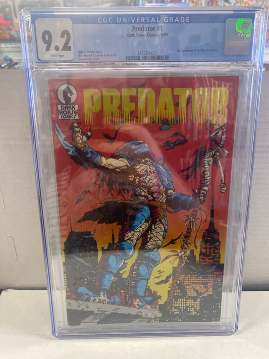 DARK HORSE COMICS PREDATOR #1 (1989) 1ST APPEARANCE OF PREDATOR IN COMICS