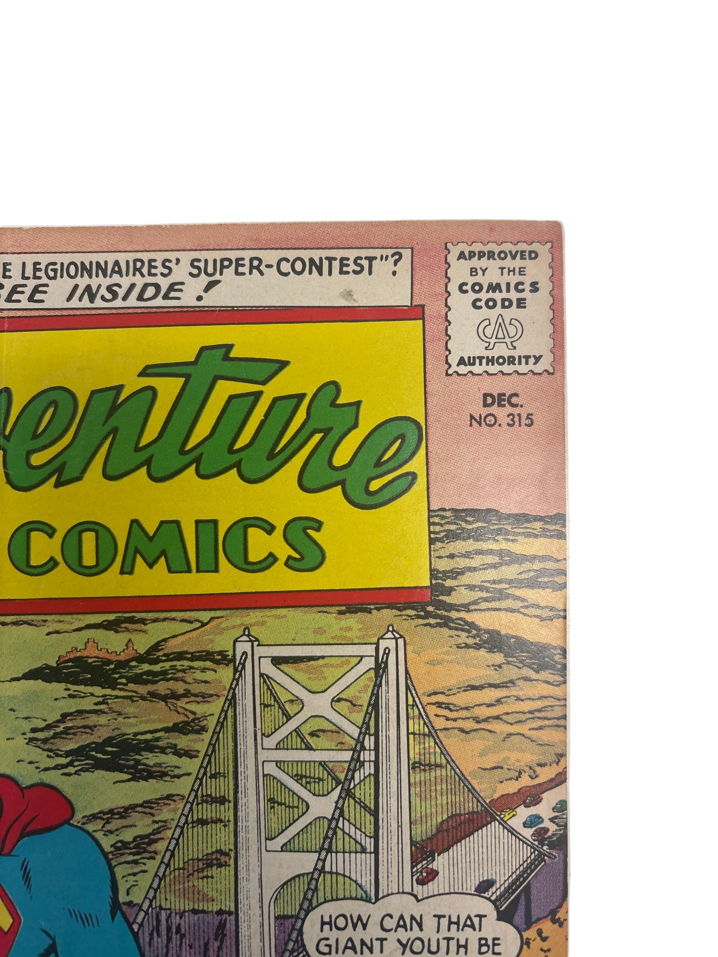 SUPERMAN DC ADVENTURE COMICS #315