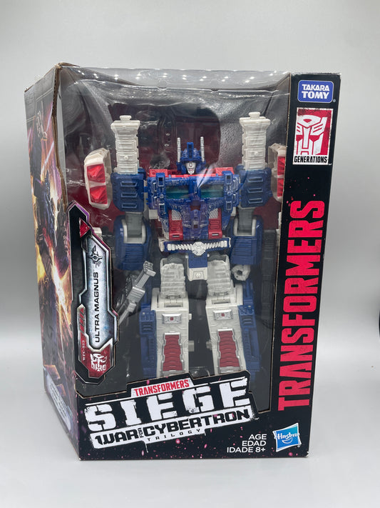 TRANSFORMERS SIEGE - WAR FOR CYBERTRON TRILOGY ULTRA MAGNUS HASBRO ACTION FIGURE - NIB!
