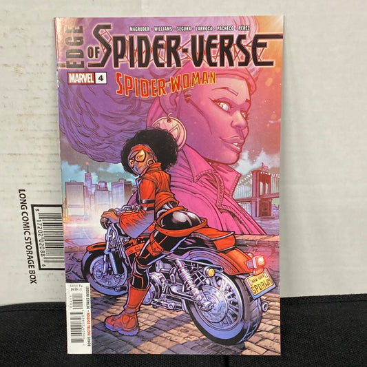 MARVEL COMICS - EDGE OF THE SPIDER-VERSE #4 (2024 MARVEL COMIC KEY!) 1st APPEARANCE!