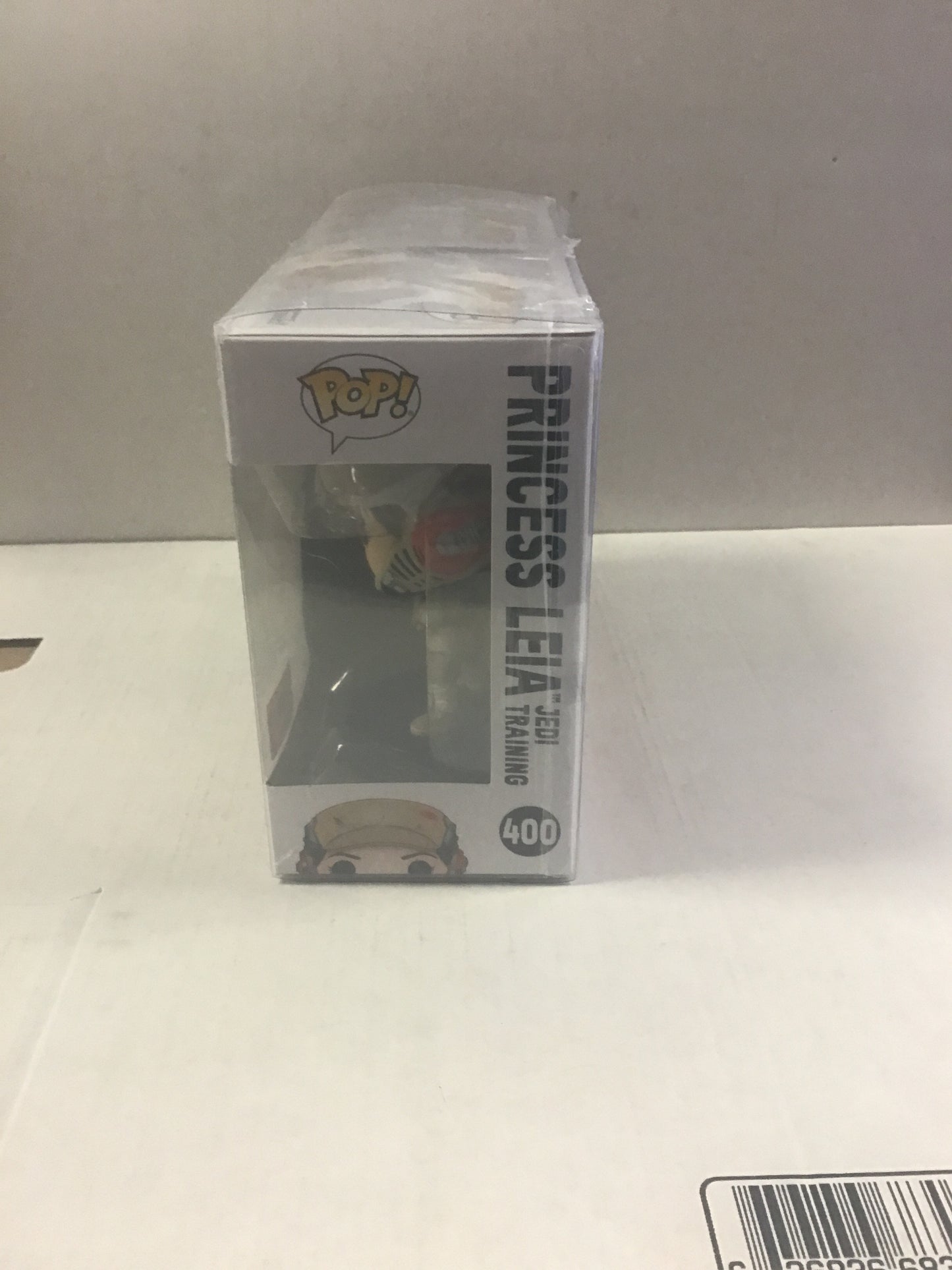 NYCC 2020 LIMITED EDITION STAR WARS JEDI TRAINING FUNKO POPS 2x (#399 LUKE SKYWALKER & #400 PRINCESS LEIA) HTF ~ IN PROTECTOR