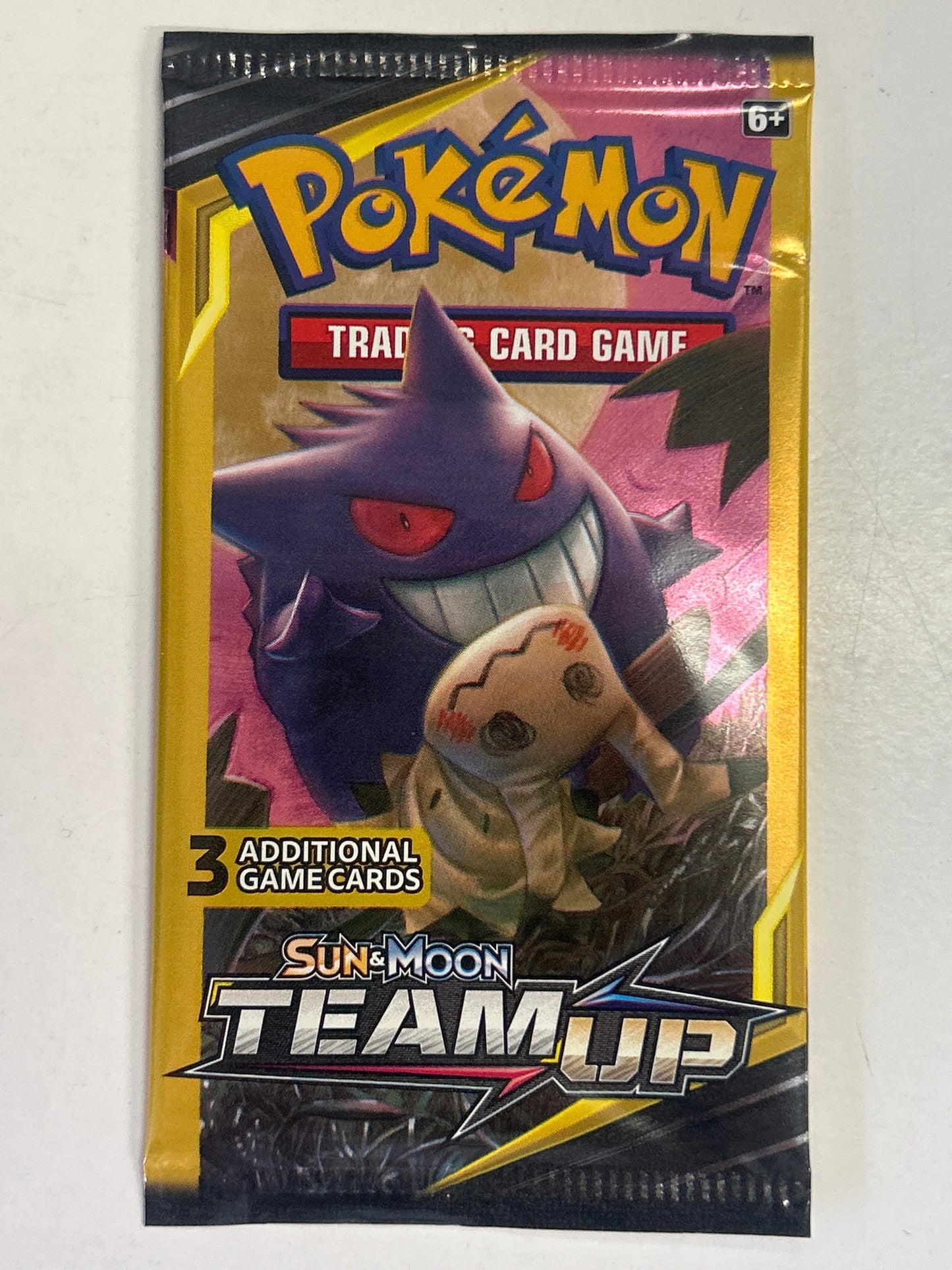 POKÉMON TCG SUN & MOON TEAM UP 3 CARD BOOSTER PACK