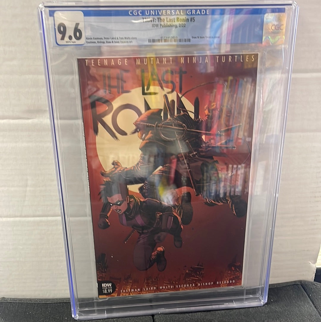 IDW COMICS TMNT THE LAST RONIN #5 CGC 9.6