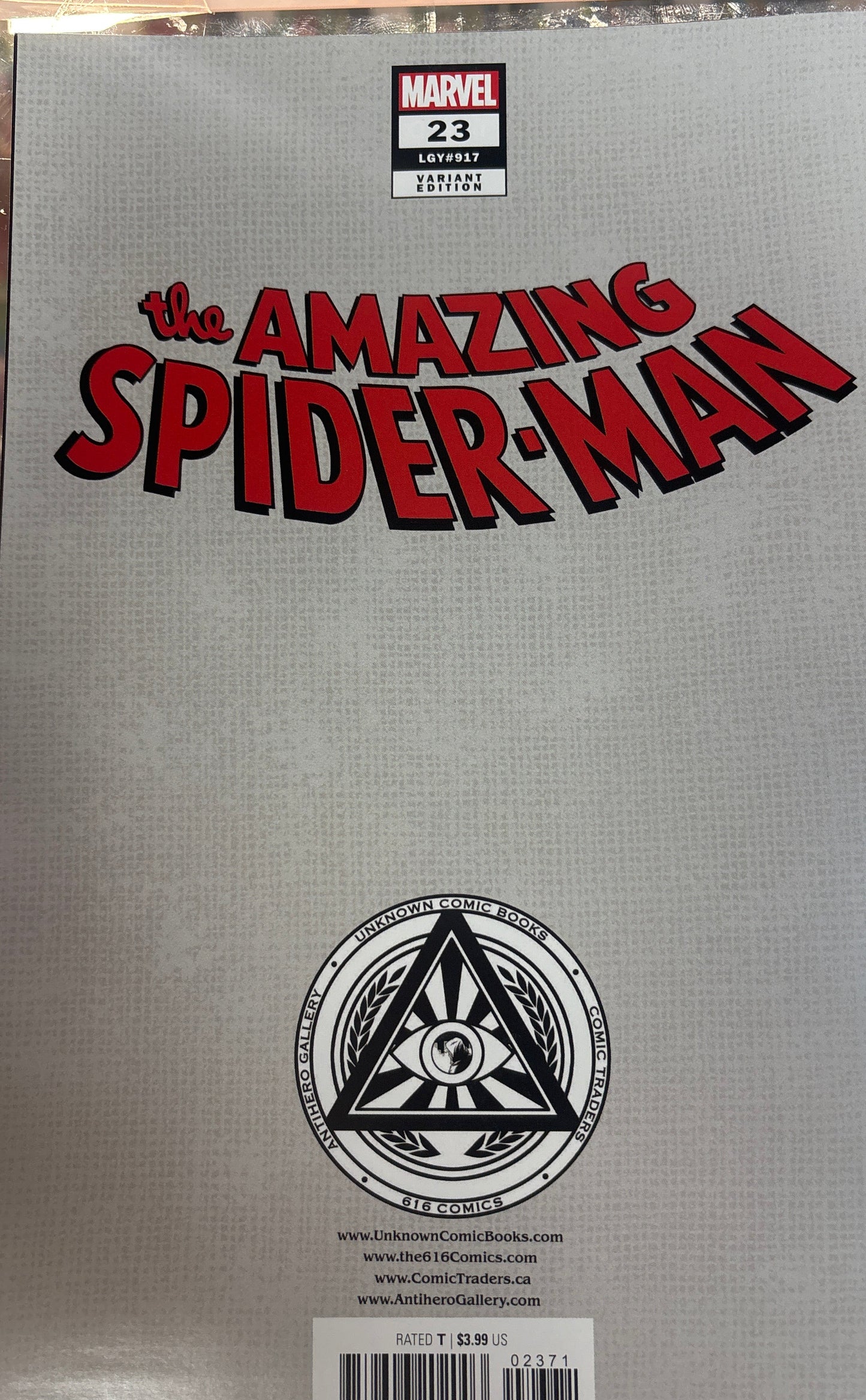MARVEL THE AMAZING SPIDER-MAN #23 VARIANT EDITION
