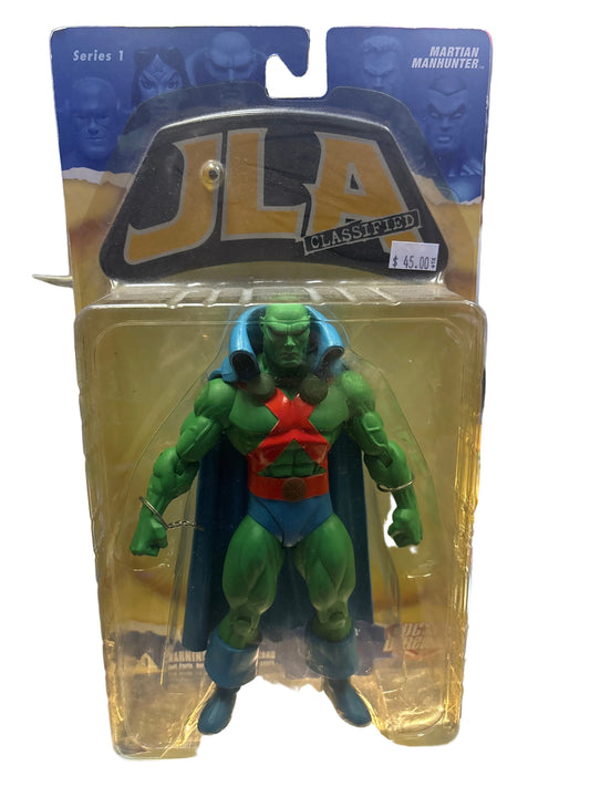 SERIES 1 JLA CLASSIFIED ACTION FIGURES MARTIAN MANHUNTER