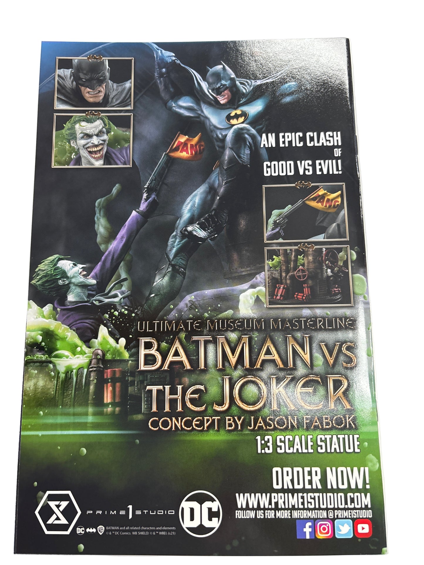 DC COLLECTORS ITEM ISSUE BATMAN #118 VARIANT COVER SIGNED BY JOSHUA WILLIAMSON WITH CERTIFICATE OF AUTHENTICITY