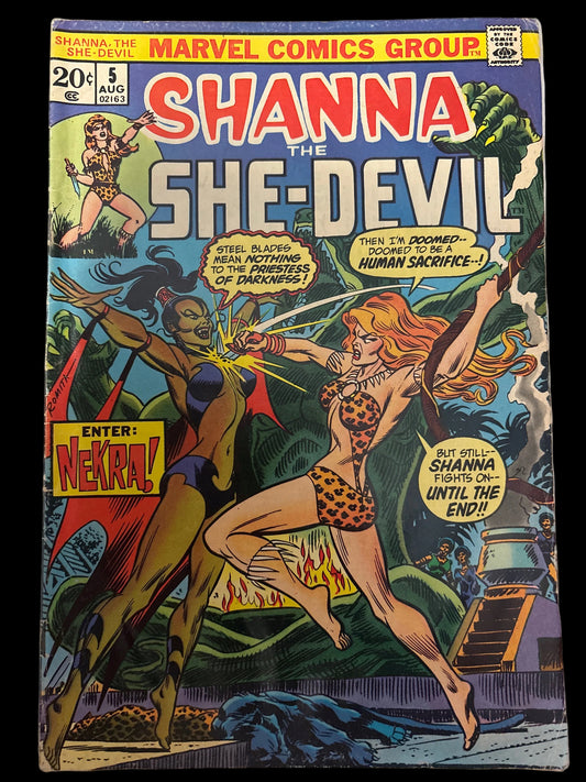 MARVEL COMICS GROUP SHANNA THE SHE-DEVIL #5