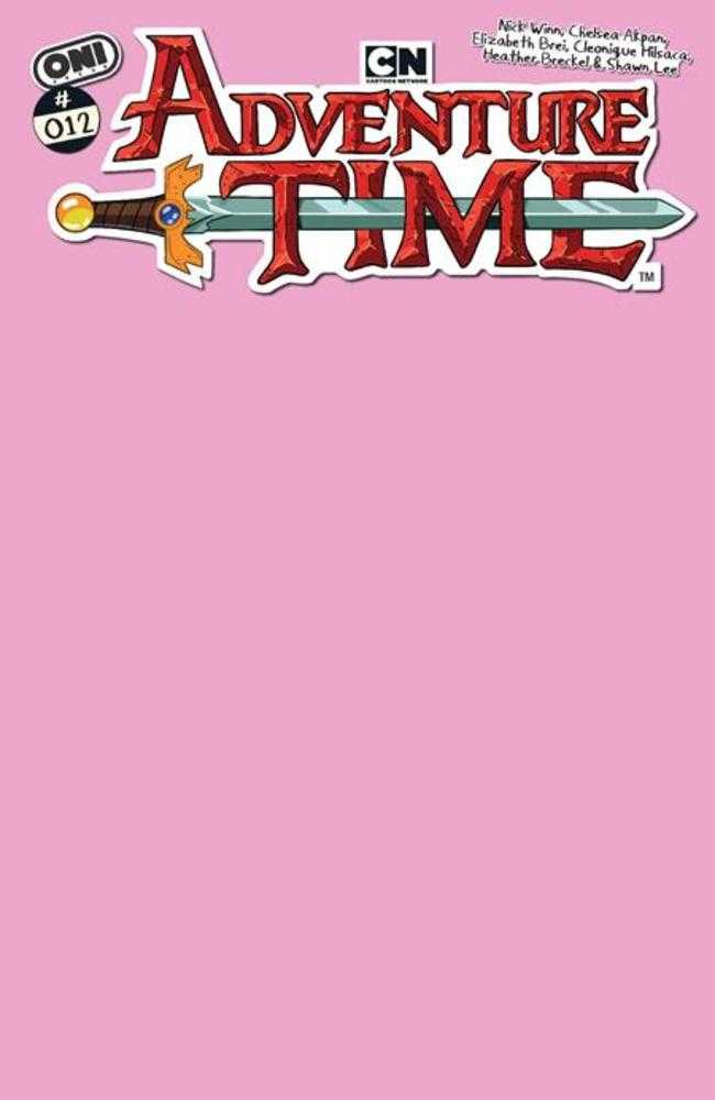 Adventure Time (2025) #12 Cover C Gumball Guardian Pink Blank Sketch Variant