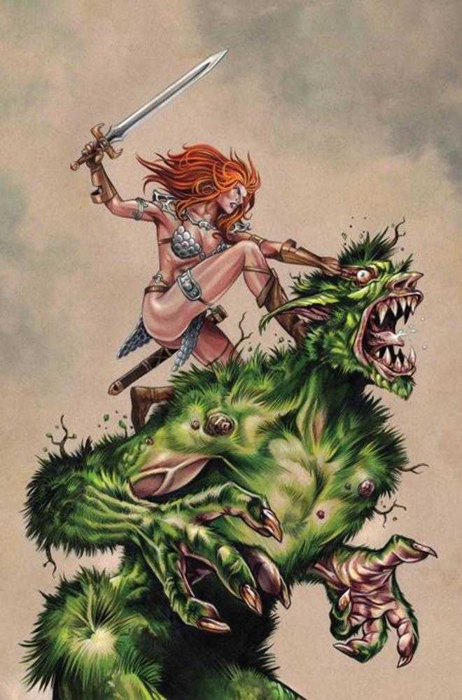 Red Sonja She Devil With A Sword #1 Cover L 1 in 10 Mike Rooth Full Art Cover Variant