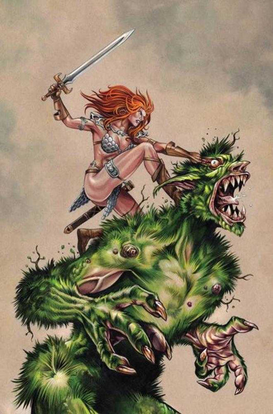 Red Sonja She Devil With A Sword #1 Cover L 1 in 10 Mike Rooth Full Art Cover Variant