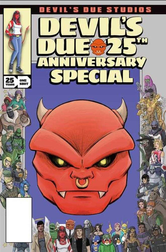 Devils Due 25 Th Anniversary Special #1 (One Shot) Cover A Josh Blaylock Retro Homage