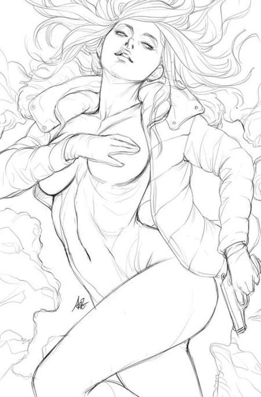 Gun Honey Doubles Down #1 (Of 4) Cover L Artgerm Inks Full Art Variant (Mature)