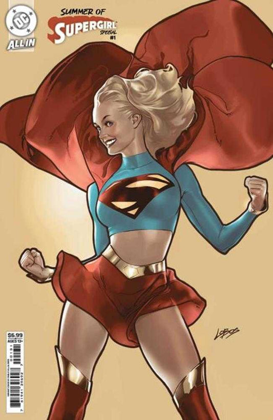 Summer Of Supergirl Special #1 (One Shot) Cover B Pablo Villalobos Card Stock Variant