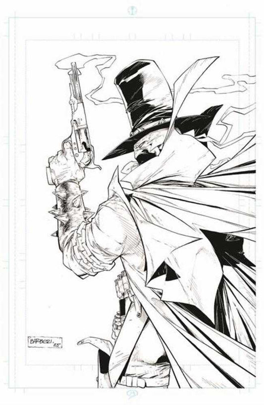 Gunslinger Spawn #56 Cover B Carlo Barberi Raw Art Variant