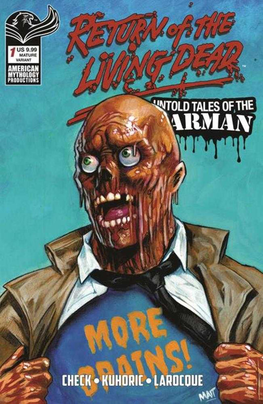 Return Living Dead Untold Tales Of Tarman #1 Cover G Paul Maitland Foc Variant (Mature)
